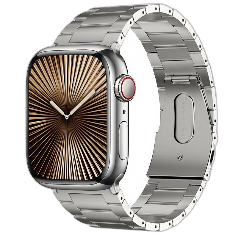 Top Notch AMOLED Smartwatch with Magnetic Metal Chain - transparent product image