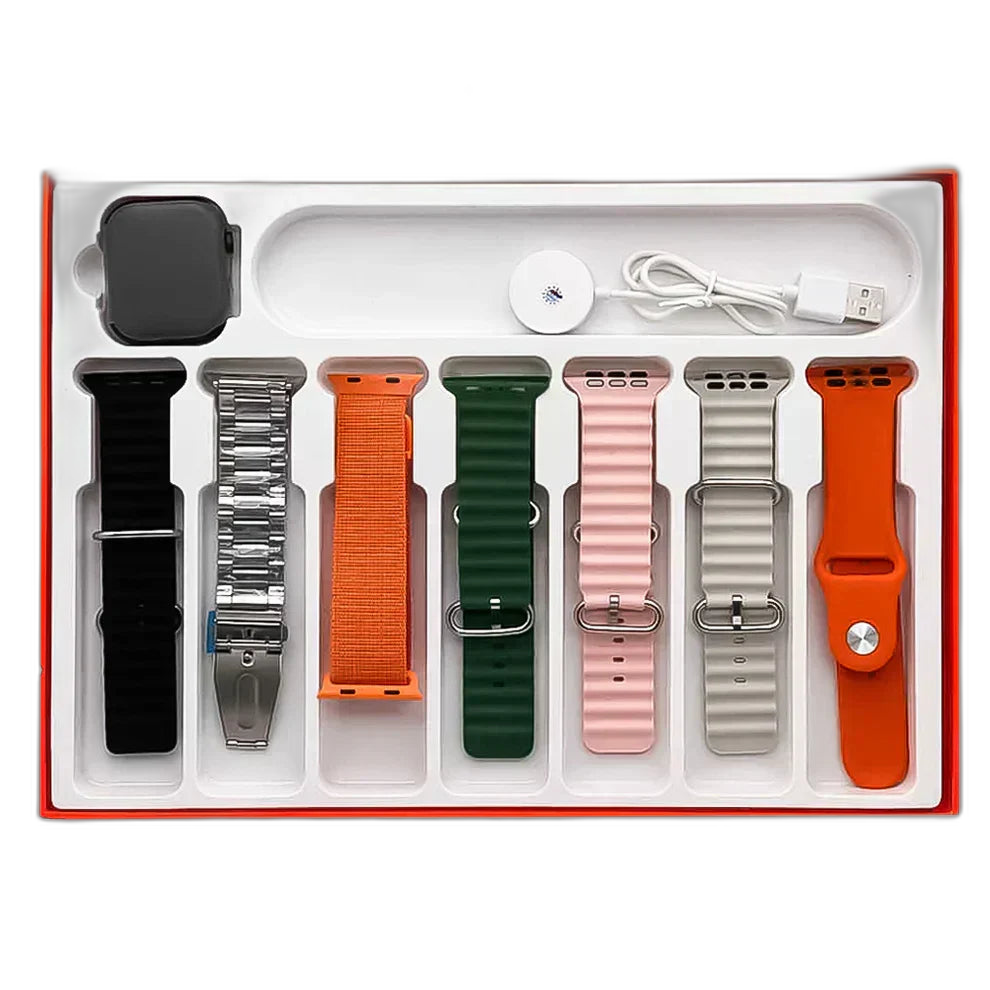 Series 9 7-in-1 Smartwatch Bundle with AOD - transparent product image