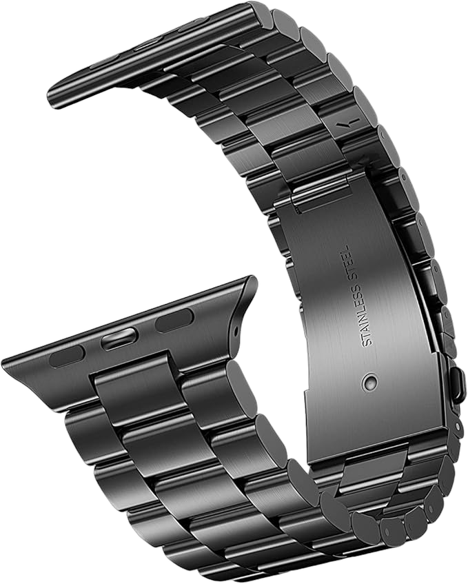Top Notch AMOLED Smartwatch with Magnetic Metal Chain - transparent product image