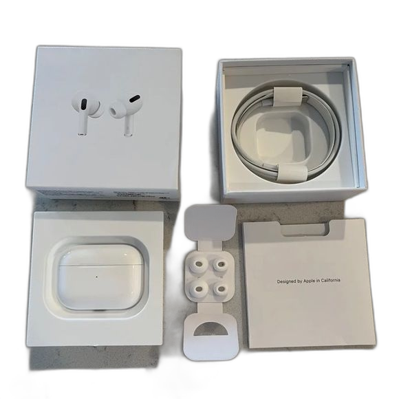 Premium AirPods Pro Wireless Earbuds with Adaptive EQ - transparent product image