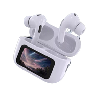 A9 Touch Screen ANC Wireless Earbuds - transparent product image