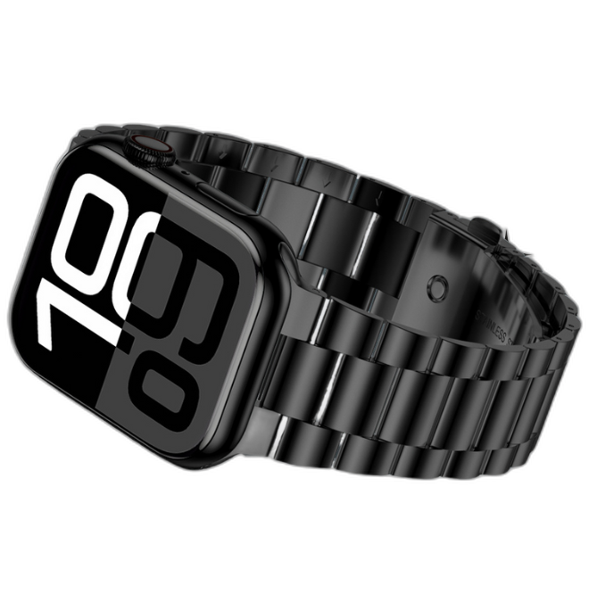 Series X Smartwatch with Metal Chain and 2 Extra Bands - transparent product image