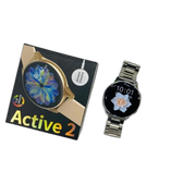 Active 2 Round Dial Smartwatch with Bluetooth Calling - transparent product image