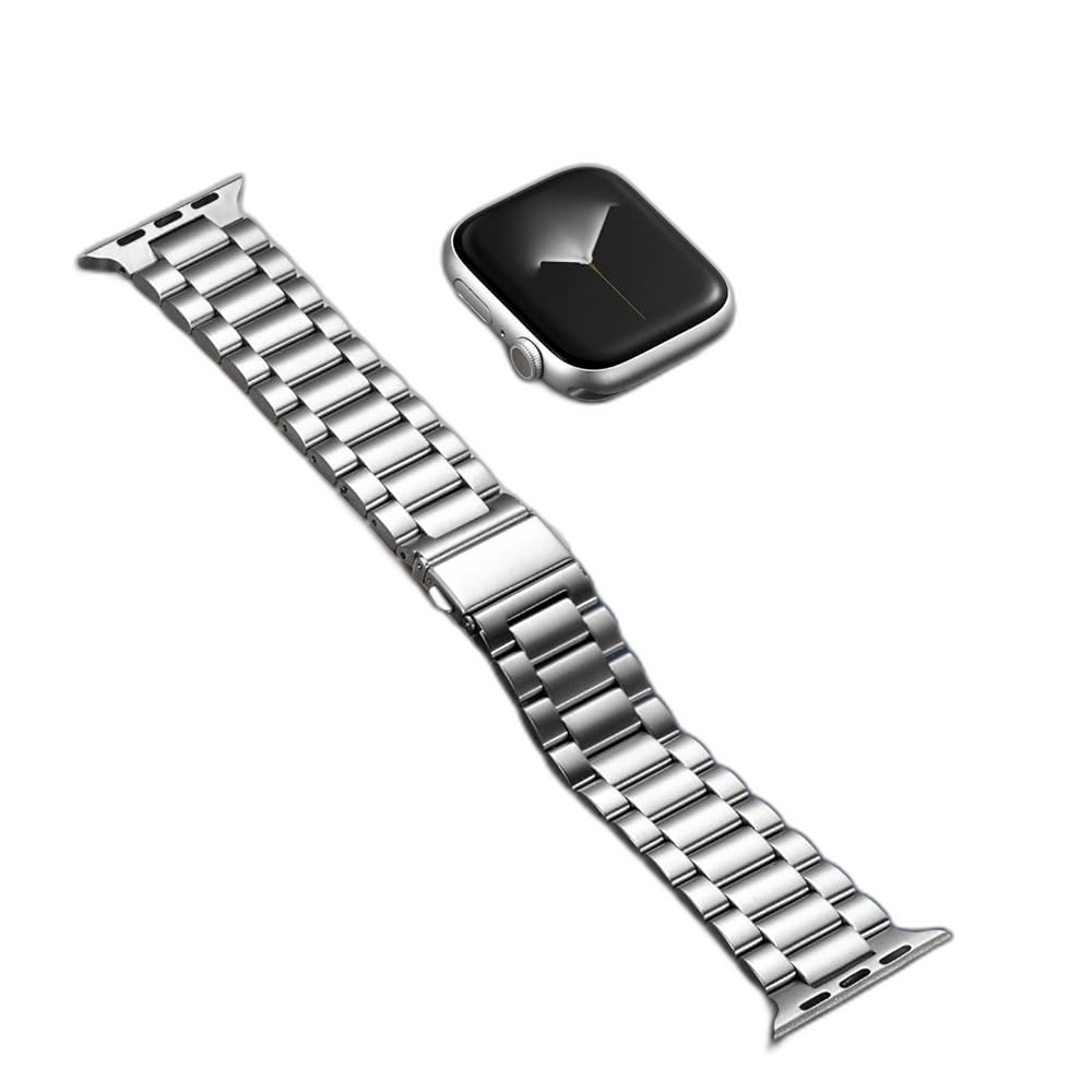 Top Notch AMOLED Smartwatch with Magnetic Metal Chain - transparent product image