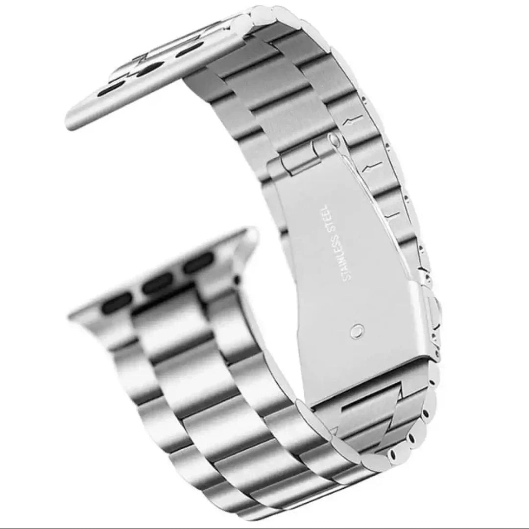 Rolex-Style Metal Smartwatch Strap 42/44/45/49mm | Ninevolt