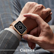 Series X Smartwatch with Metal Chain and 2 Extra Bands | Ninevolt