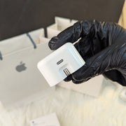 20W USB-C Power Adapter with 60W Cable, UK 3-Pin | Ninevolt