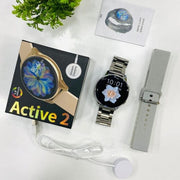 Active 2 Round Dial Smartwatch with Bluetooth Calling | Ninevolt