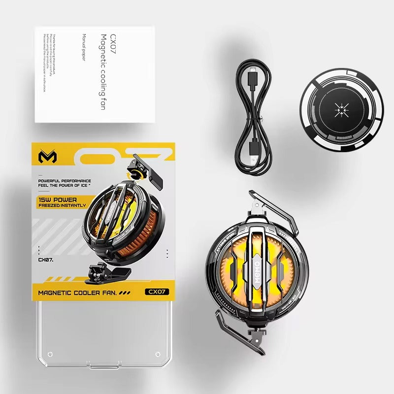 MEMO CX07 15W Magnetic Phone Cooler with Clip Mount | Ninevolt